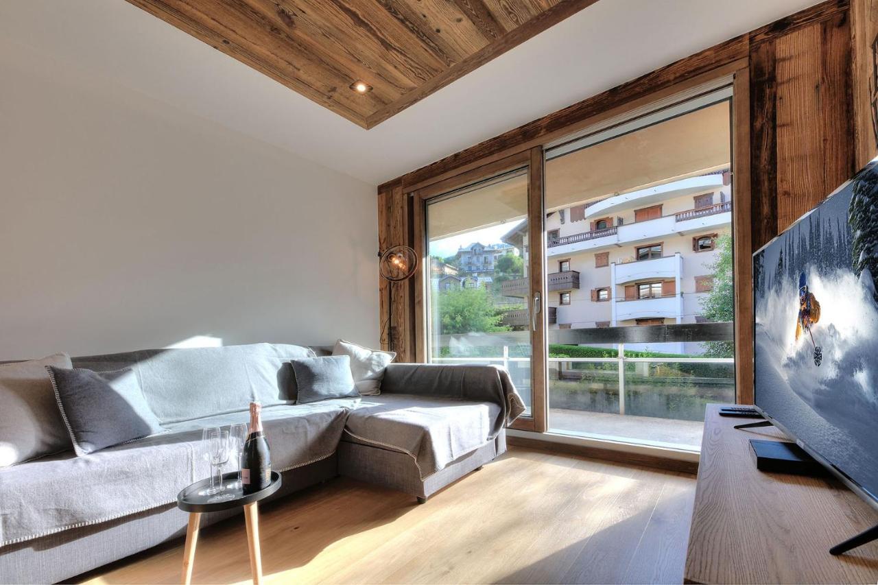 Appartement Familial Au Pied De La Telecabine 4* Saint-Gervais-les-Bains Exterior foto